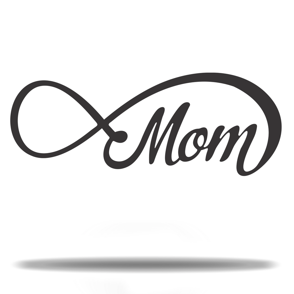 Unique Mother Mom and Kids Infinity Love Cute Sign Premium Quality Metal Home Decor