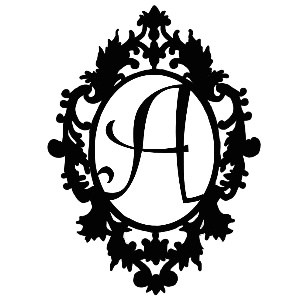 Victorian A Monogram - AJD Designs Homestore