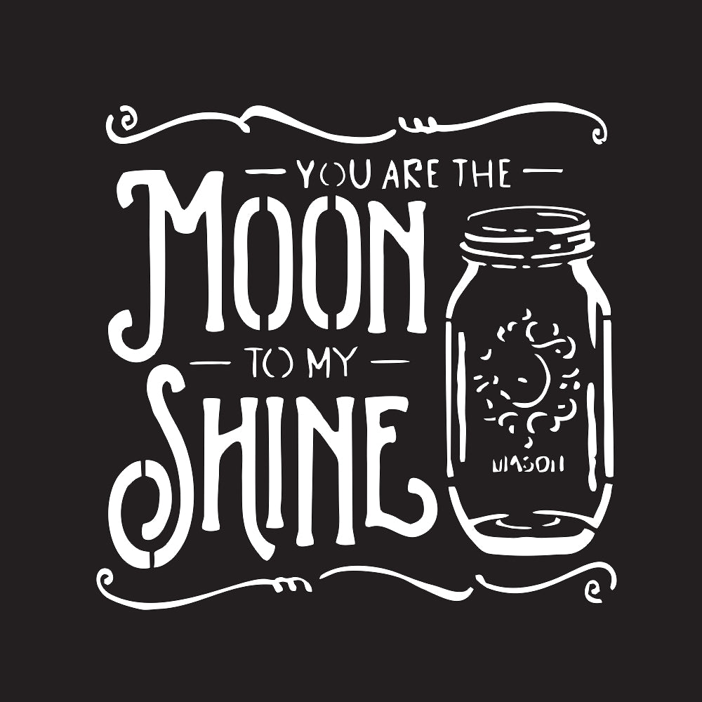 Unique Cute Couple Love Valentines moon to my Shine Saying Sign Premium Quality Metal Home Decor